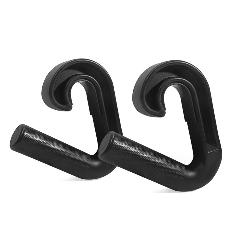Neutral Grip Handle Hook Fitness Handle Multi-Function Exercise Suspension Grip Resistance Band Handle for Barbell Pull-up Bars