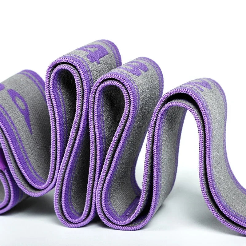 Multi-Section Elastic Yoga Resistance Bands Adult Child Dance Training Gym  Pilates Exercise Pull Strap Belt Fitness Sport