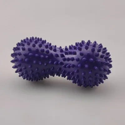 1PCS Peanut Shape Massage Yoga Sport Fitness Fascia Ball Durable Stress Relief Body Hand Foot Massager