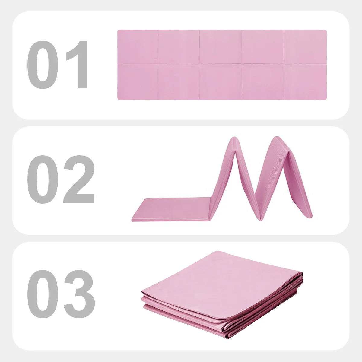 Yoga Mat Pilates Fitness Mat 3/4/6mm Thickness Non Slip Yoga Cushion Travel Fitness Exercise Pad for Women Home Gym Floor Workout
