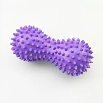 1PCS Peanut Shape Massage Yoga Sport Fitness Fascia Ball Durable Stress Relief Body Hand Foot Massager