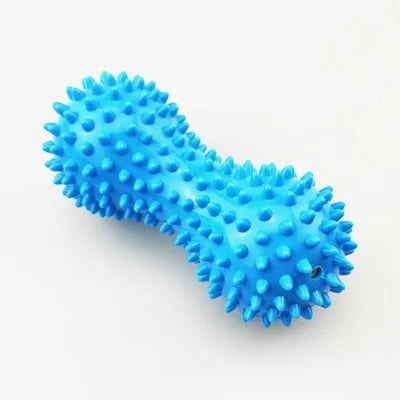 1PCS Peanut Shape Massage Yoga Sport Fitness Fascia Ball Durable Stress Relief Body Hand Foot Massager