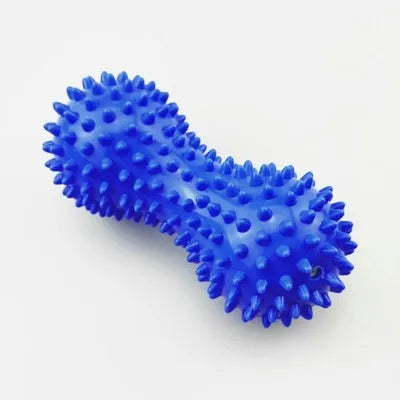 1PCS Peanut Shape Massage Yoga Sport Fitness Fascia Ball Durable Stress Relief Body Hand Foot Massager