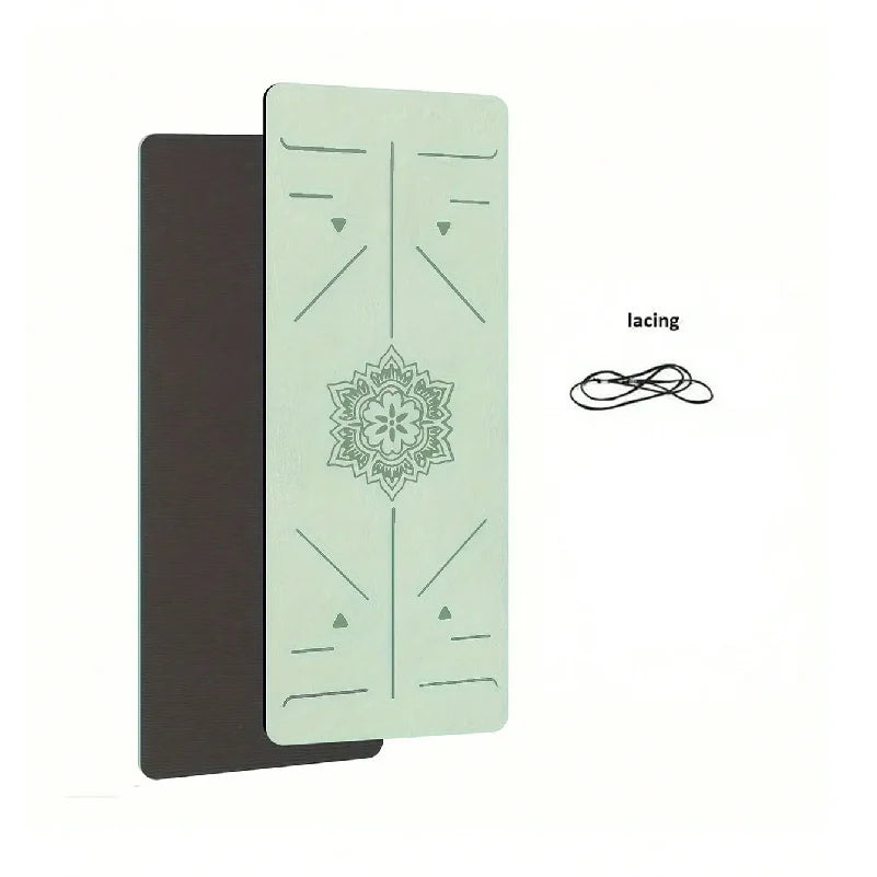 Anti-slip yoga MATS, Pilates fitness MATS, eco-friendly, women's yoga MATS, and exercise MATS suitable for home workouts