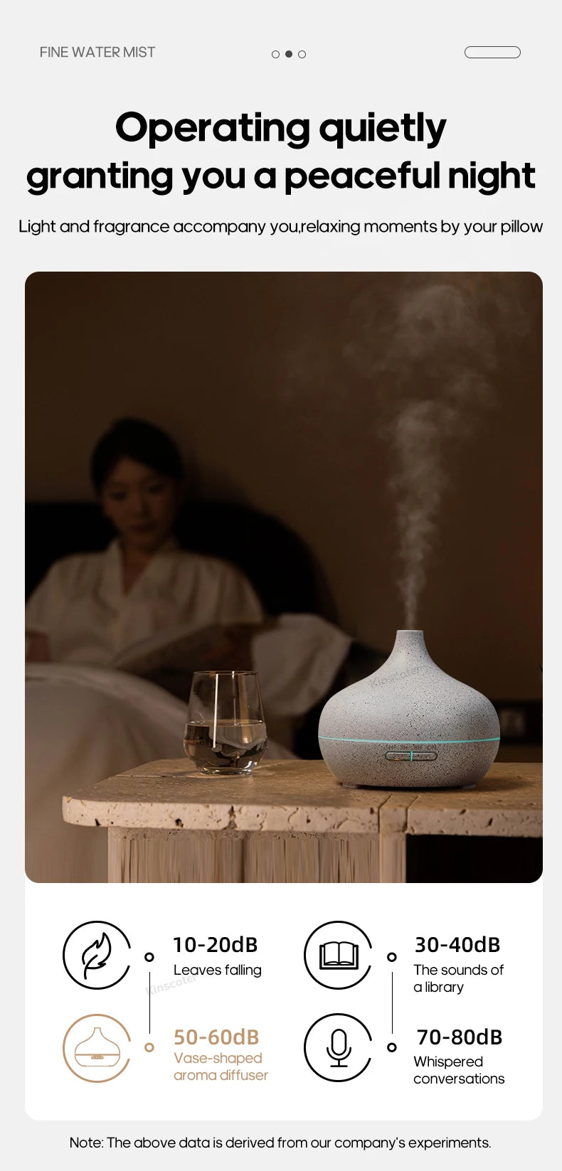 Wood Grain Aromatherapy Diffuser USB Humidifier Desktop Air Purifier Aroma Cool Mist Difusor/Essential Oil Set