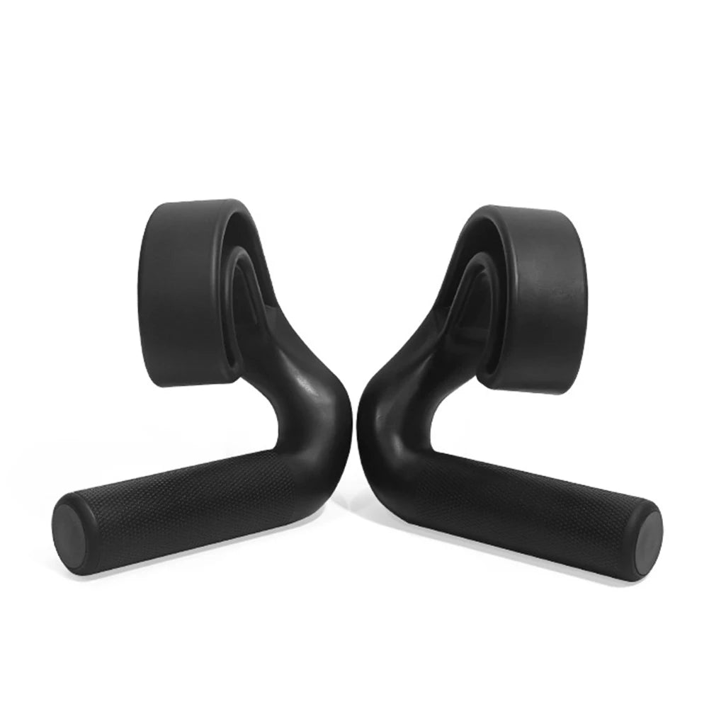 Neutral Grip Handle Hook Fitness Handle Multi-Function Exercise Suspension Grip Resistance Band Handle for Barbell Pull-up Bars