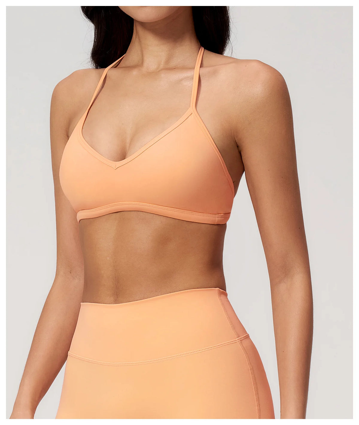 Sporty Woman Top New Brushed Yoga Wear For Women Halter Neck Bra Shockproof Quick-dry Summer Women Underwear Gym Clothes Woman