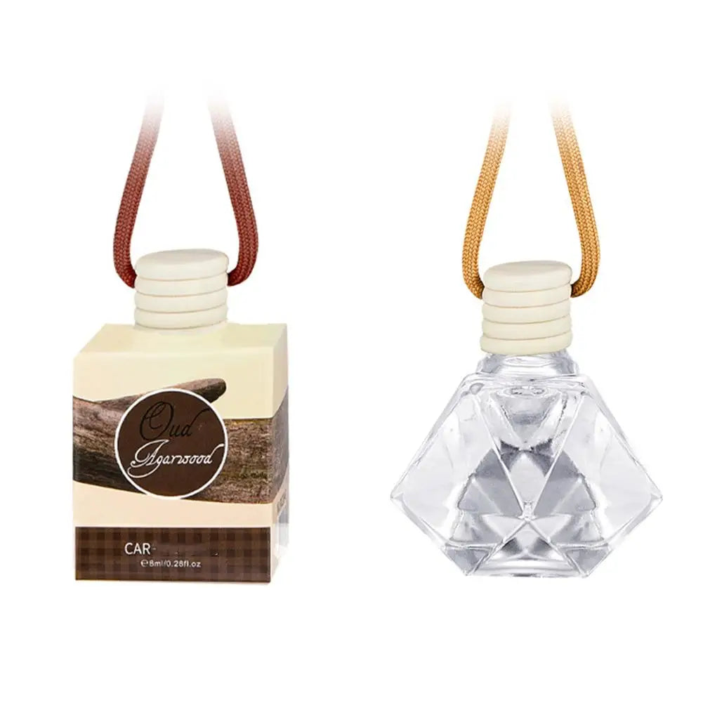 Car Fragrance Air Freshener Long Lasting Rearview Mirror Hanging Perfume For Home Office Bathroom Bedroom Interior Odor Removal